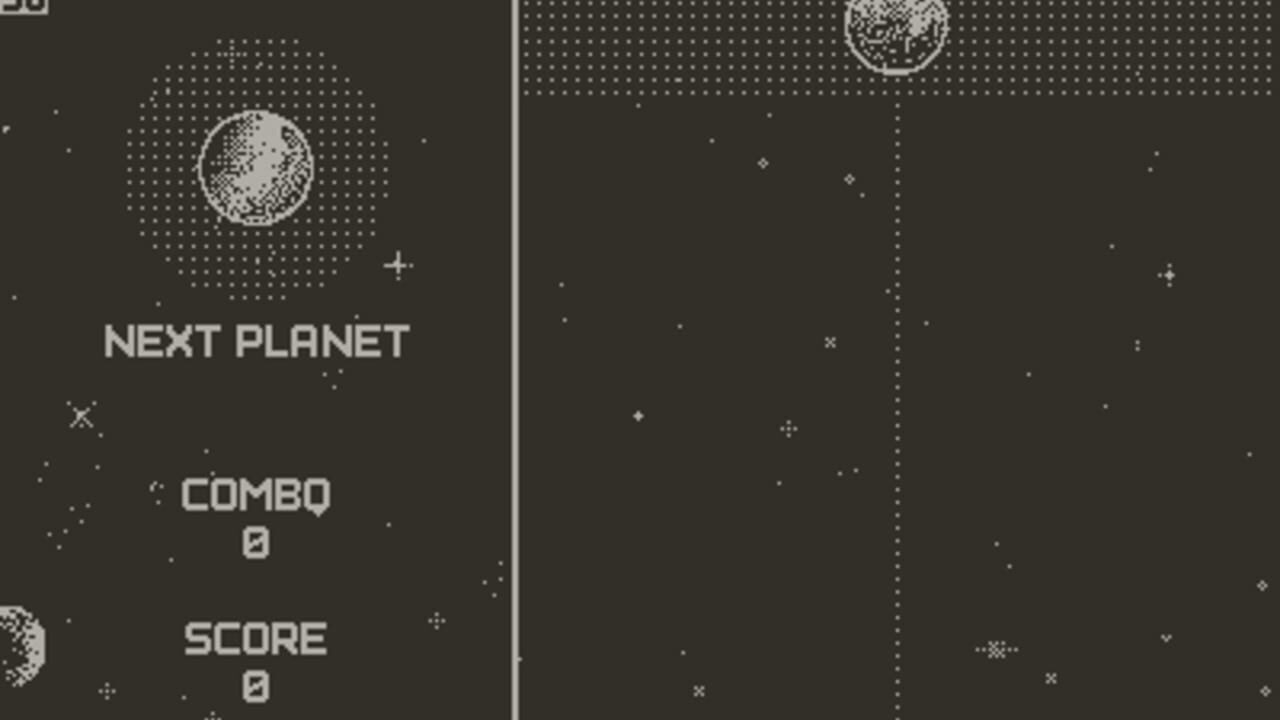 Legally Distinct, Planetary Based, Suika Game Clone — Screenshot 4