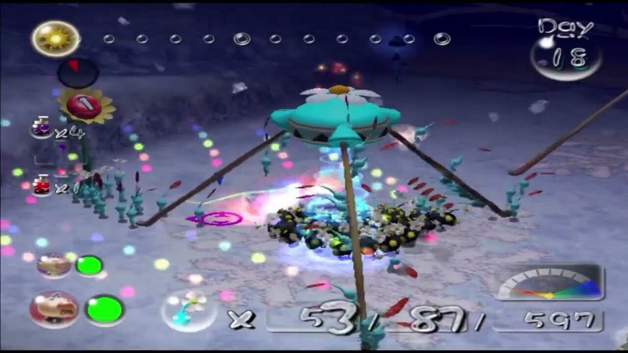 Pikmin 2 Power Cut Blackout Image