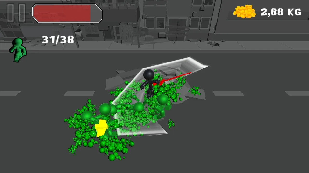 Stickman Killing Zombie screenshot 9
