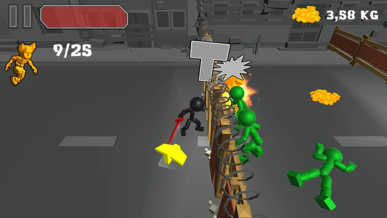 Stickman Killing Zombie screenshot 12