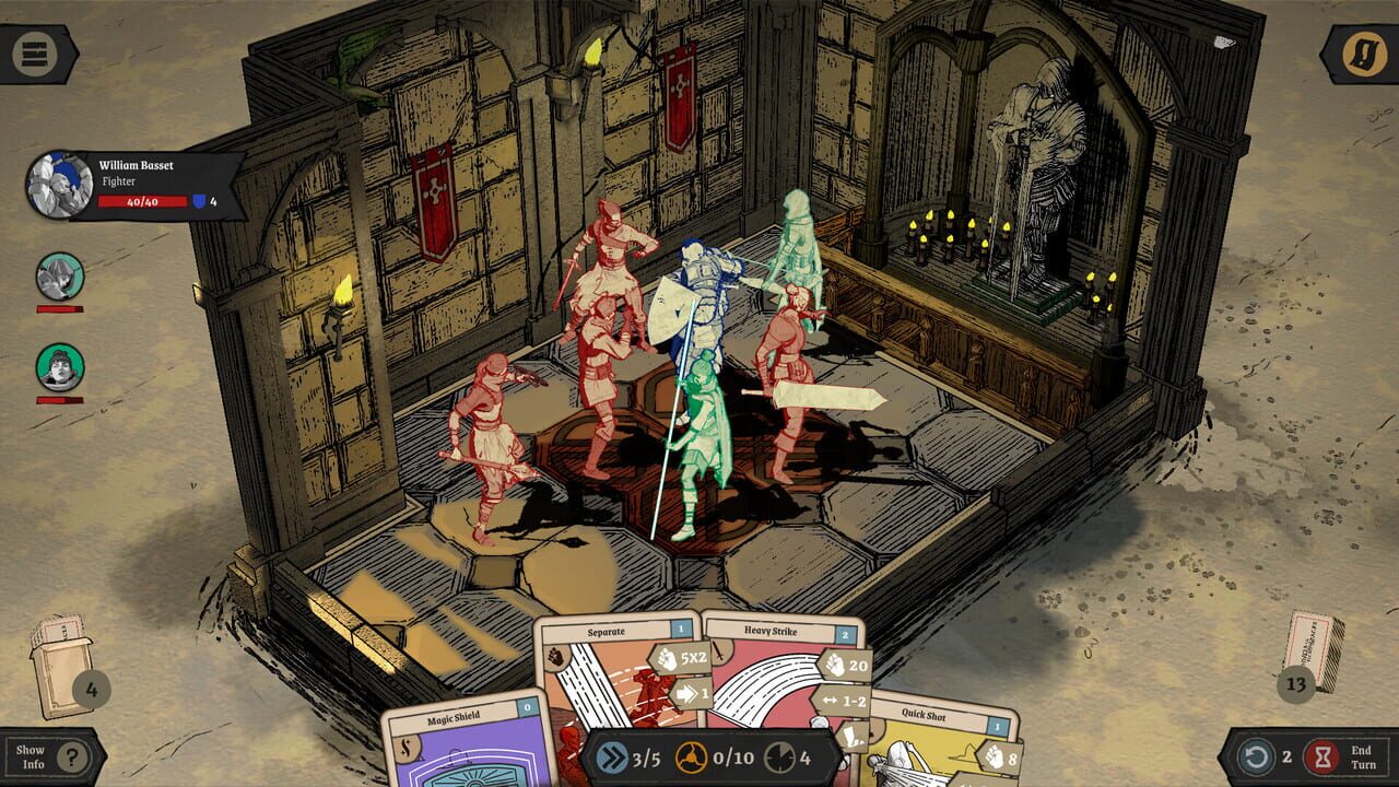 Knights in Tight Spaces