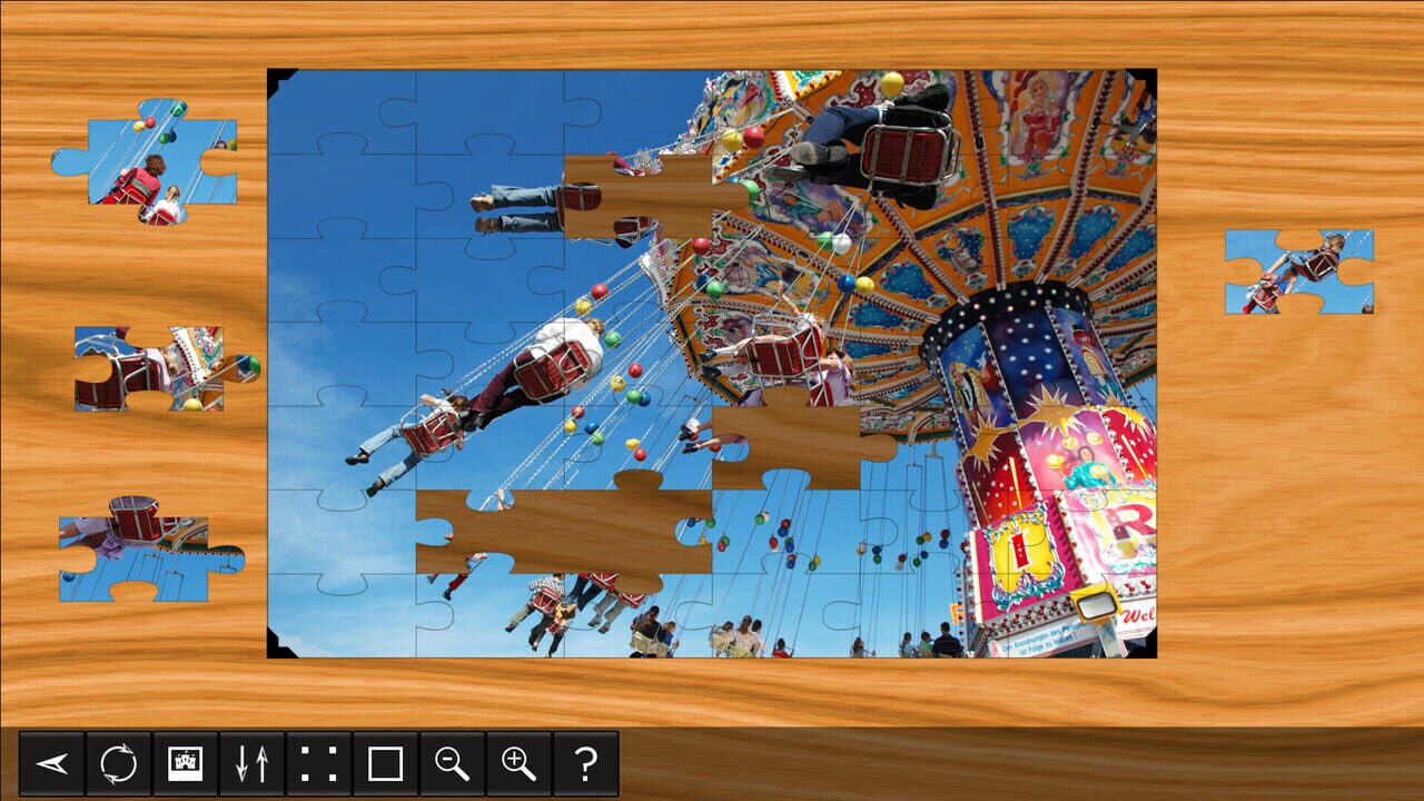 Jigsaw Puzzle World: Fairground Image