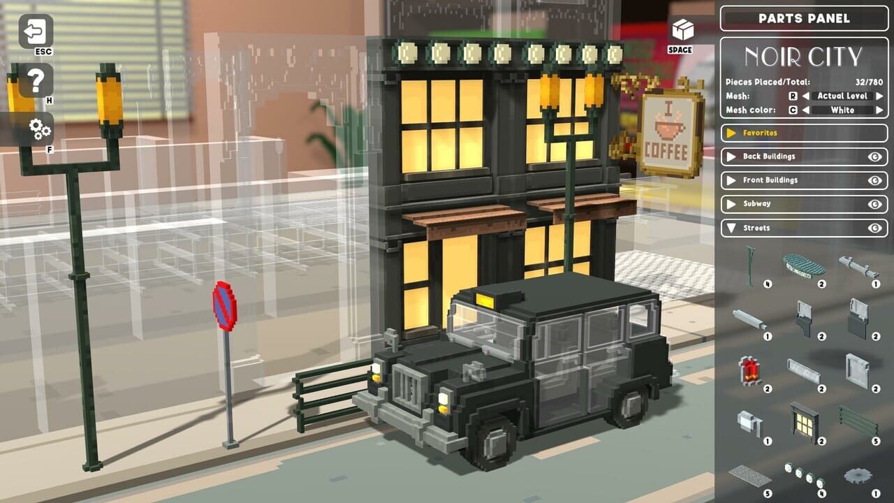 Diorama Builder: Noir City — Screenshot 1
