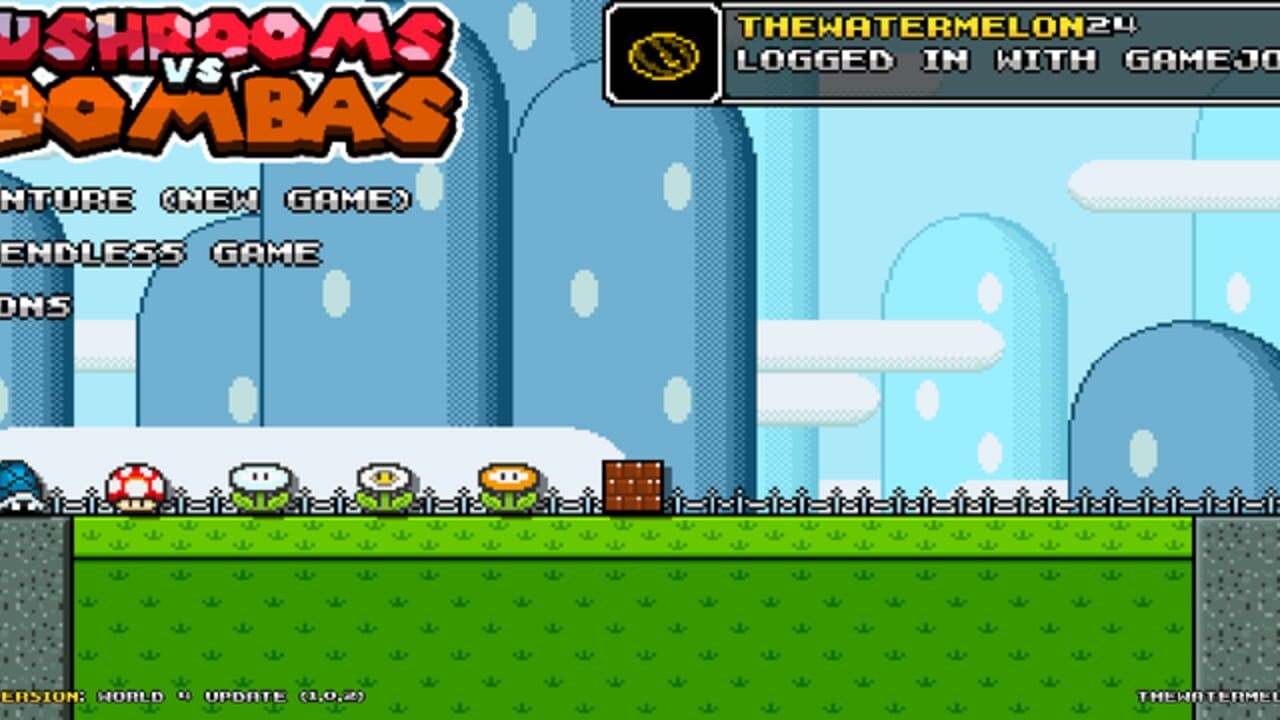 Mushrooms vs. Goombas — Screenshot 1