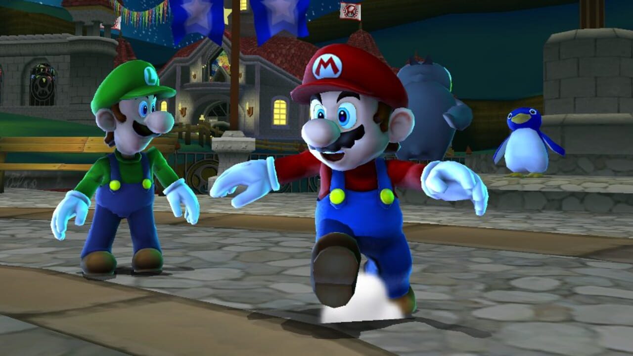 Super Mario Galaxy Multiplayer — Screenshot 1