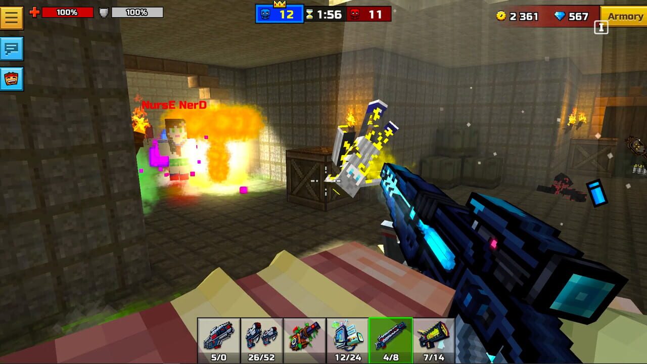 Pixel Gun 3D: Frost Dive Set — Screenshot 3