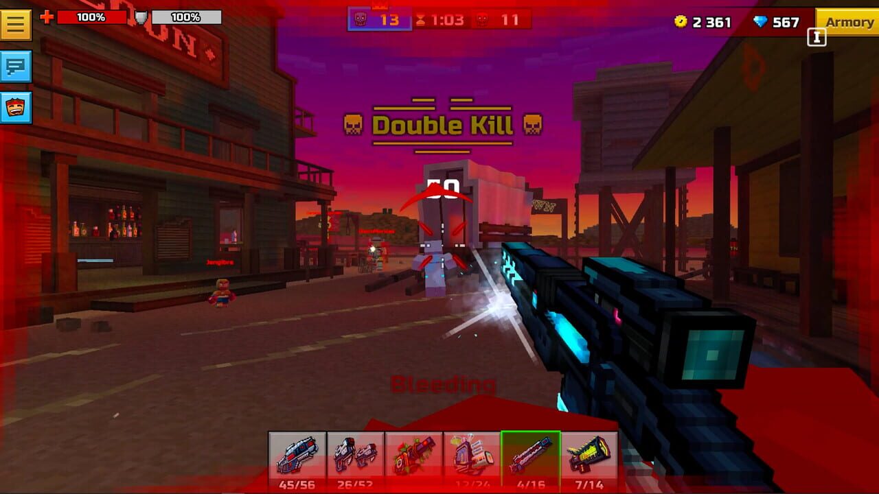 Pixel Gun 3D: Frost Dive Set — Screenshot 4
