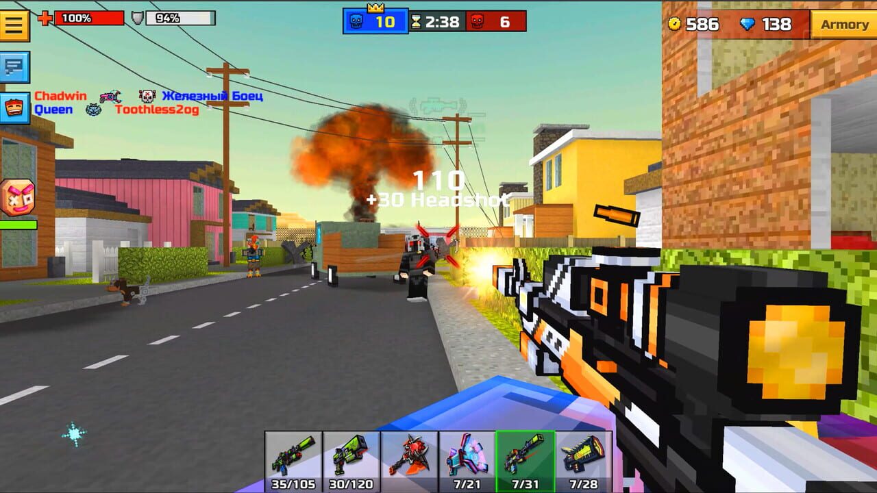 Pixel Gun 3D: Critical Strike Set — Screenshot 2