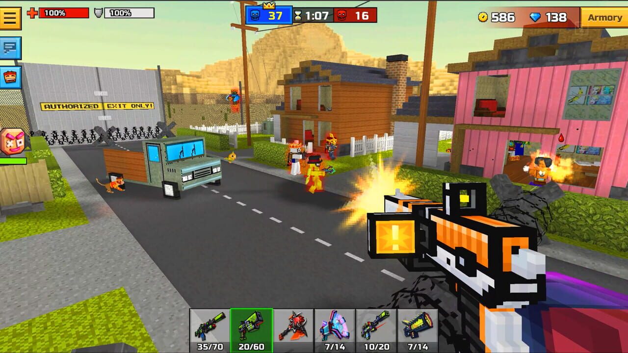 Pixel Gun 3D: Critical Strike Set — Screenshot 3