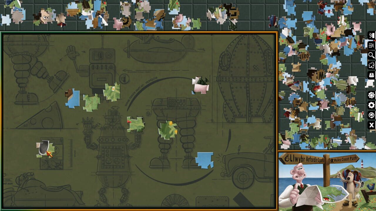 Pixel Puzzles Aardman Jigsaws — Screenshot 1