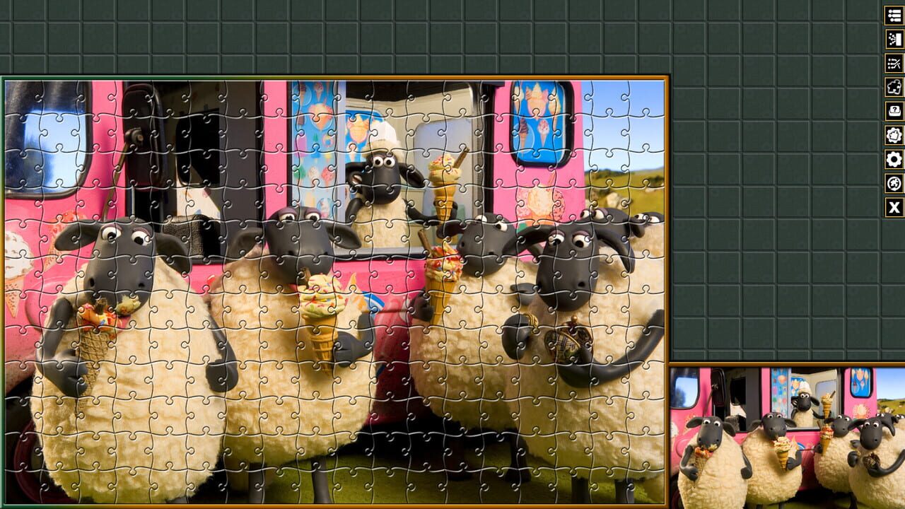 Pixel Puzzles Aardman Jigsaws: Shaun The Sheep — Screenshot 4