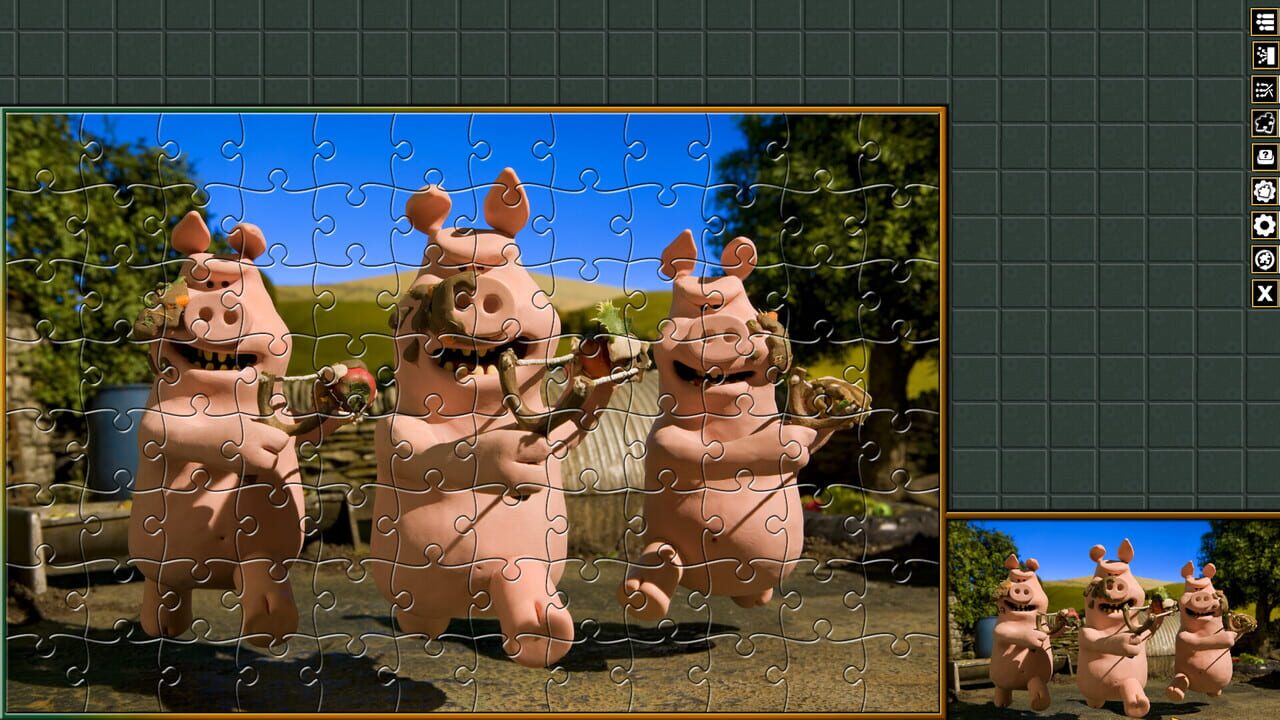 Pixel Puzzles Aardman Jigsaws: Shaun The Sheep — Screenshot 5