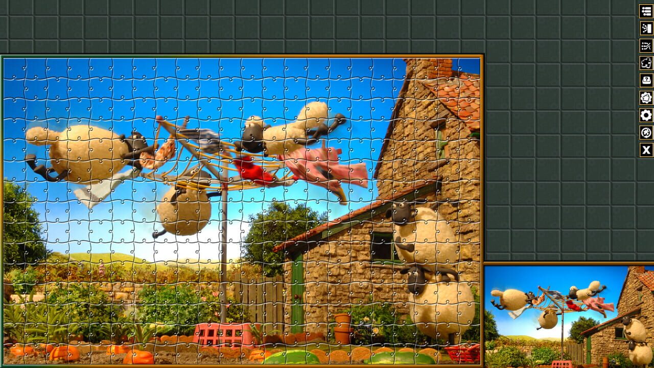 Pixel Puzzles Aardman Jigsaws: Variety Pack 1 — Screenshot 3