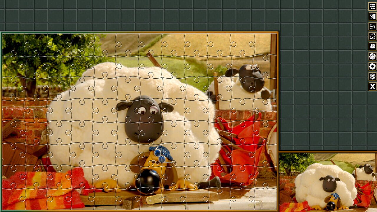 Pixel Puzzles Aardman Jigsaws: Shaun The Sheep — Screenshot 2