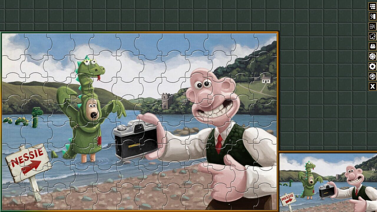 Pixel Puzzles Aardman Jigsaws: Wallace & Gromit - Vacation — Screenshot 2