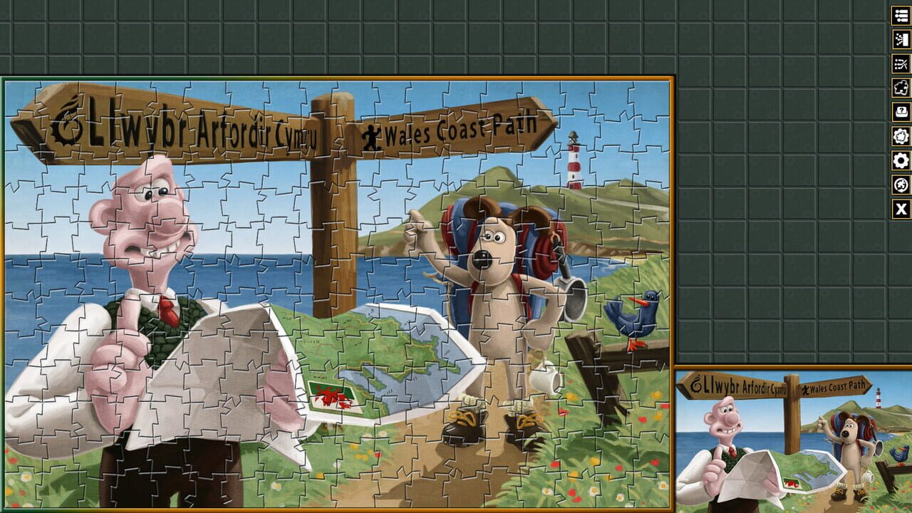 Pixel Puzzles Aardman Jigsaws: Wallace & Gromit - Vacation — Screenshot 4