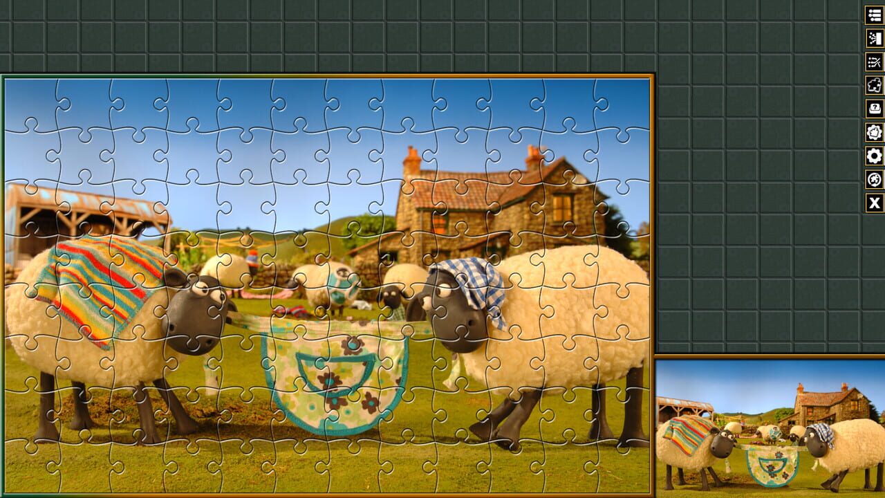 Pixel Puzzles Aardman Jigsaws: Variety Pack 1 — Screenshot 5