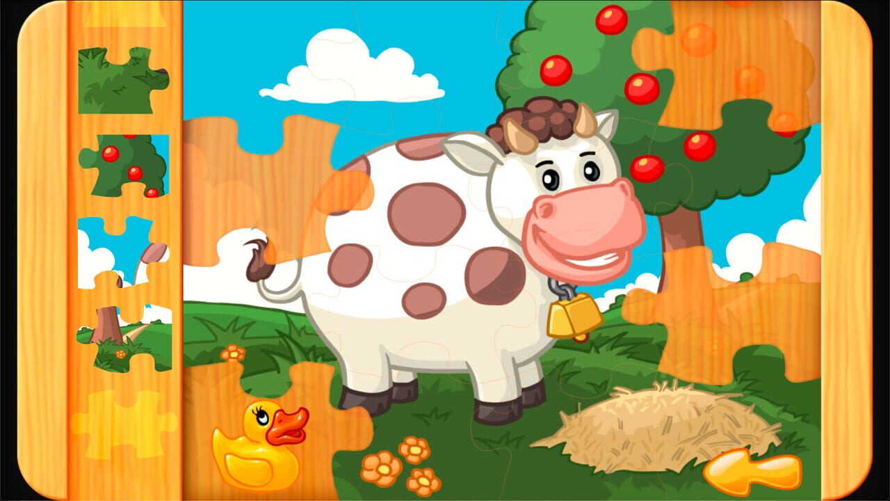 Animal Farm Jigsaw Games for Toddlers, Babys and Kids Image