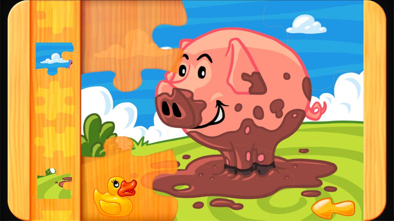 Animal Farm Jigsaw Games for Toddlers, Babys and Kids Image