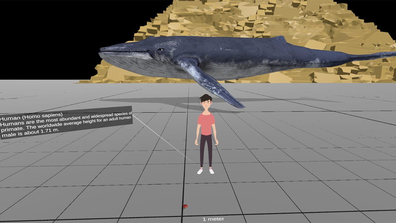 Universe Size Comparison VR Image