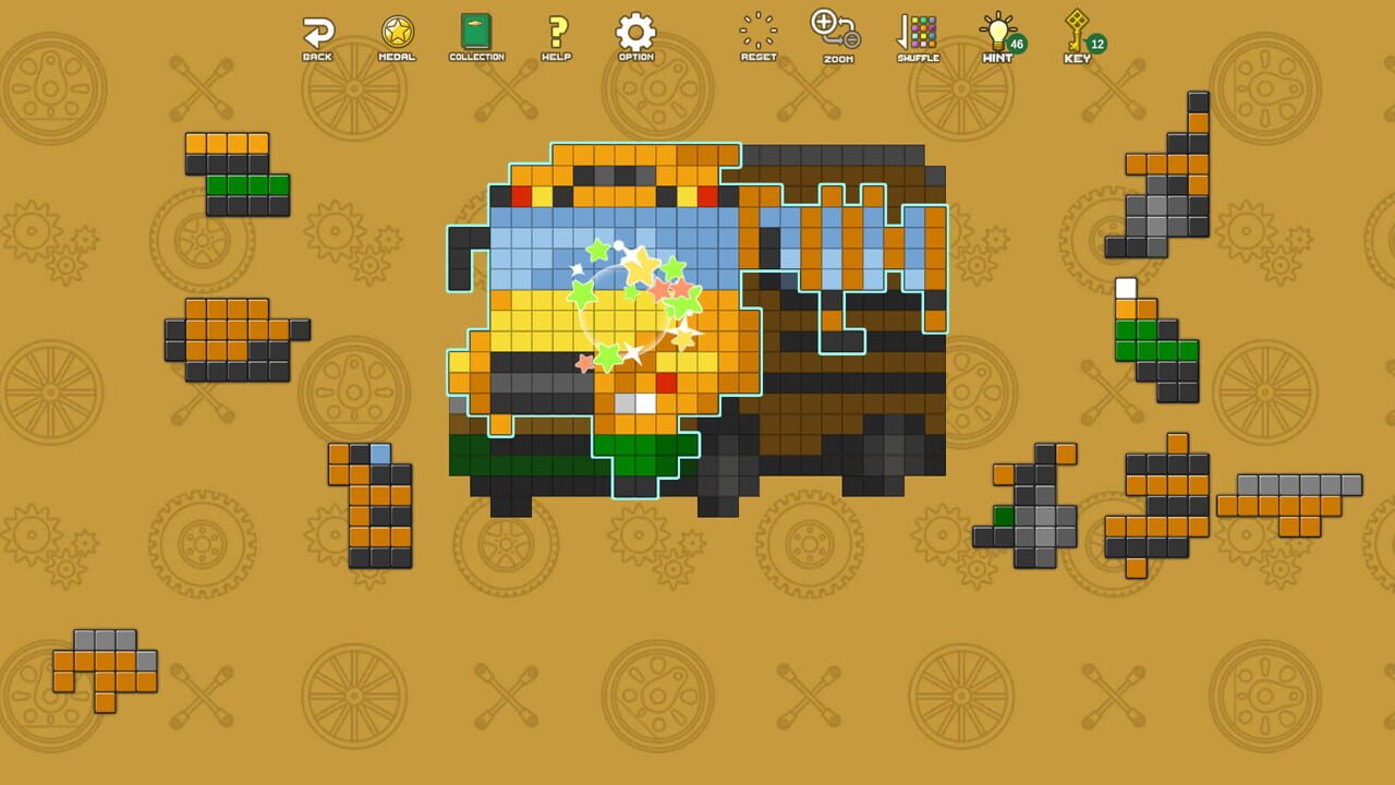Dot Piece Puzzle: Dotpicture Image