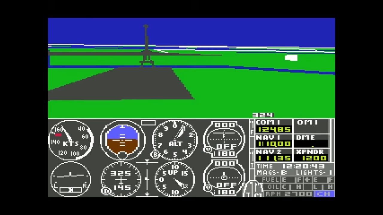 Flight Simulator II — Screenshot 2