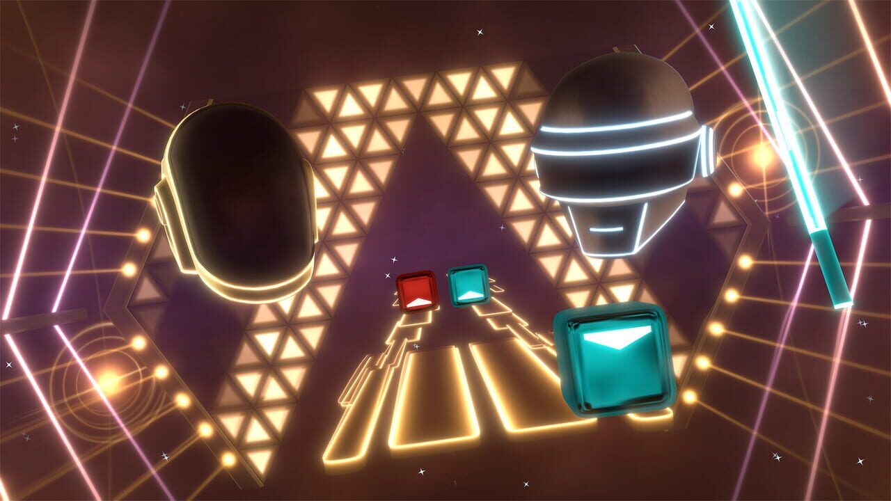 Beat Saber: Daft Punk - "The Prime Time of Your Life/The Brainwasher/Rollin'/Alive (Live 2007)" Image