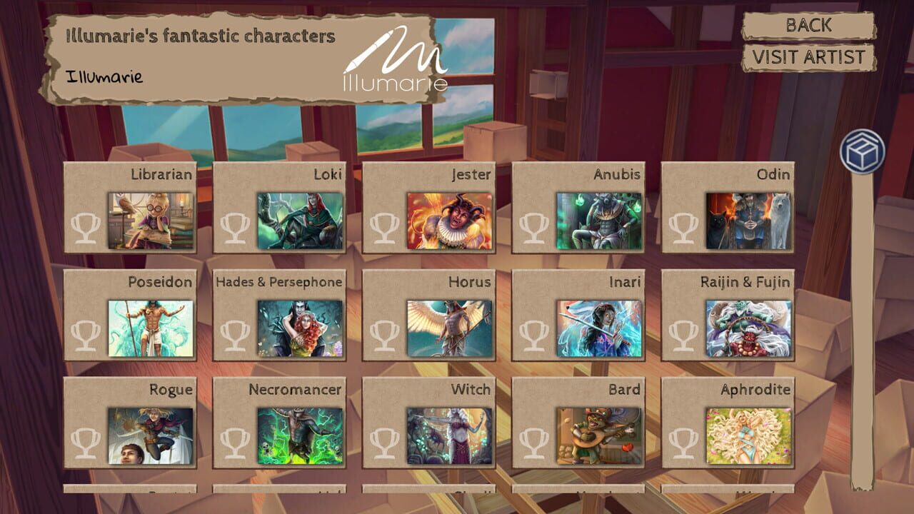 DachStudio Puzzle Box:: Illumarie's Fantastic Characters Image