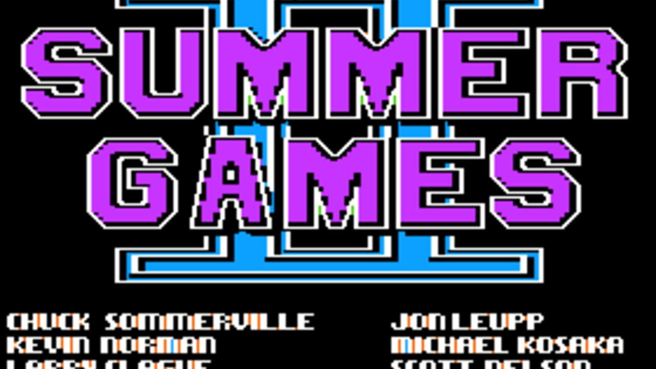 Summer Games II Screenshot 1