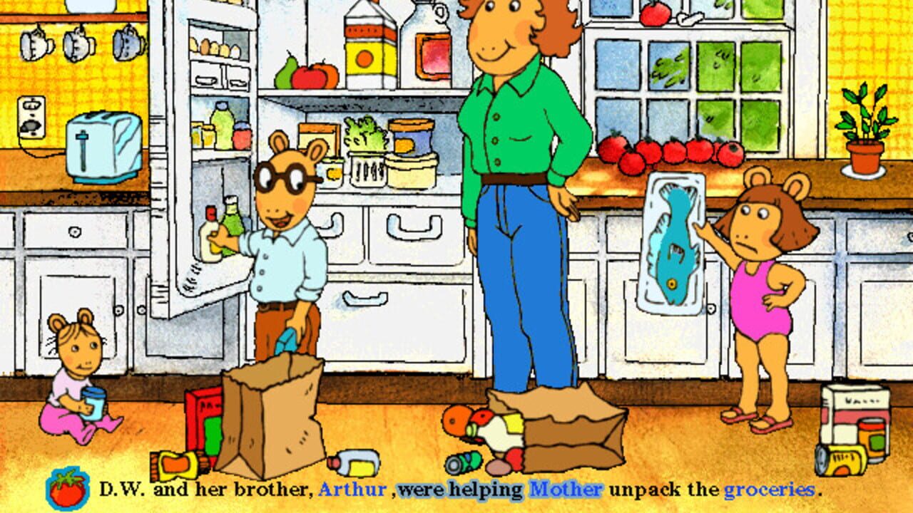 D.W. The Picky Eater — Screenshot 1