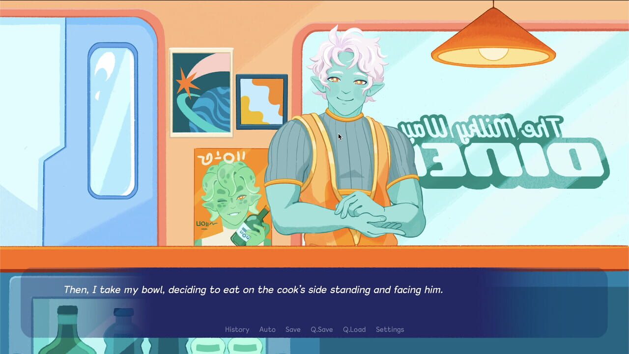 Screenshot de Love at The Milky Way Diner