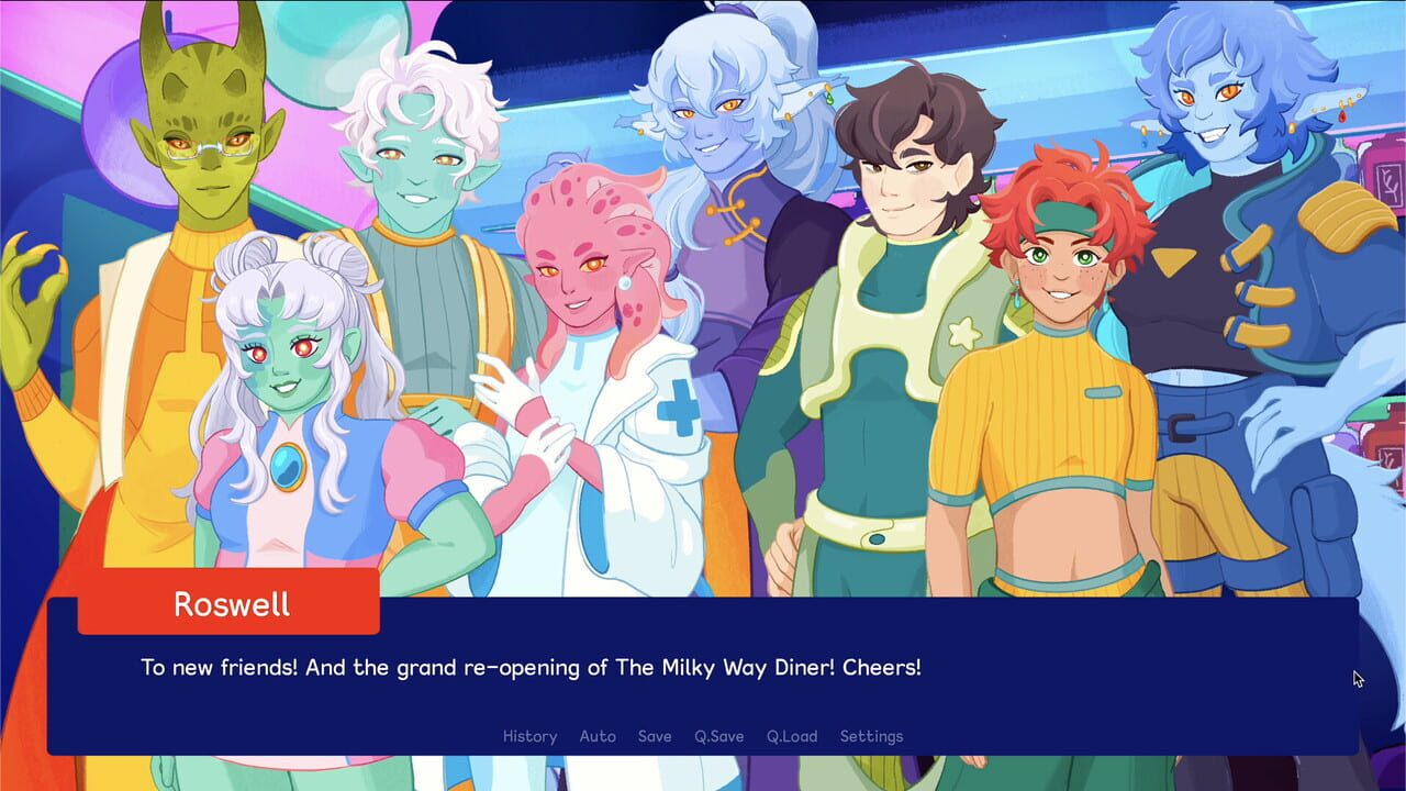 Screenshot de Love at The Milky Way Diner