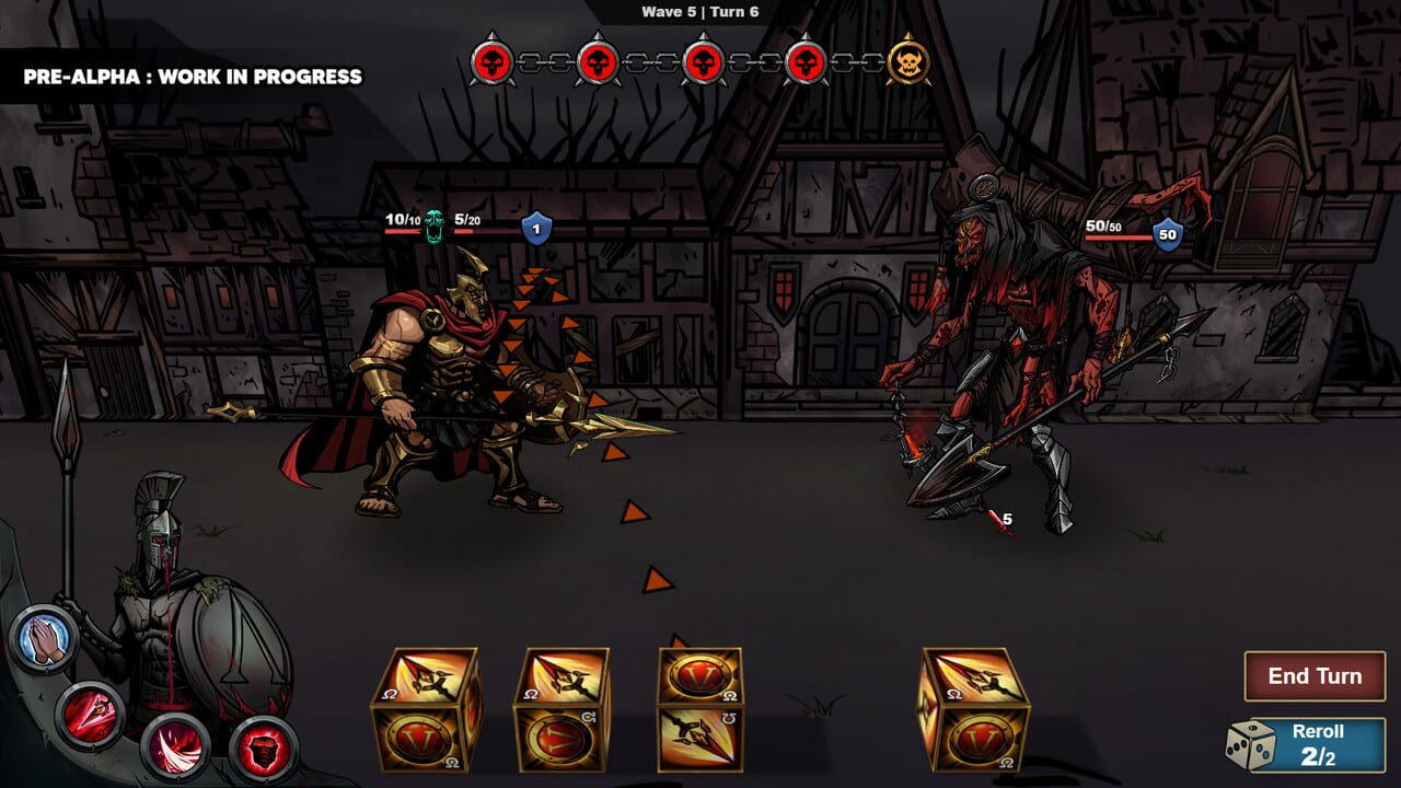 Screenshot de Last Spartan: Glory Over Madness