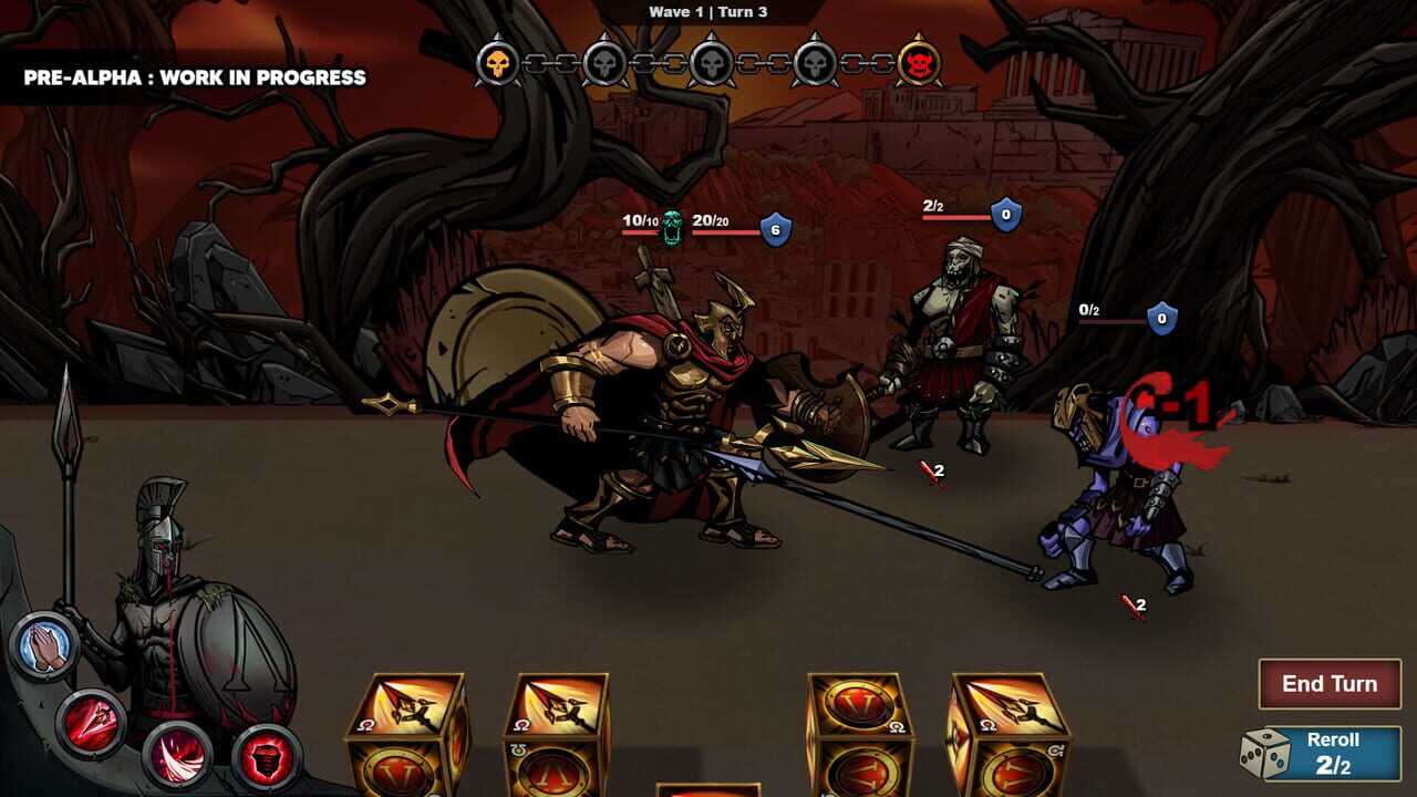 Screenshot de Last Spartan: Glory Over Madness