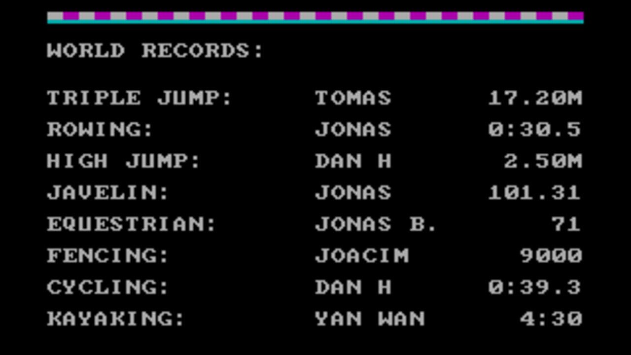 Summer Games II — Screenshot 3