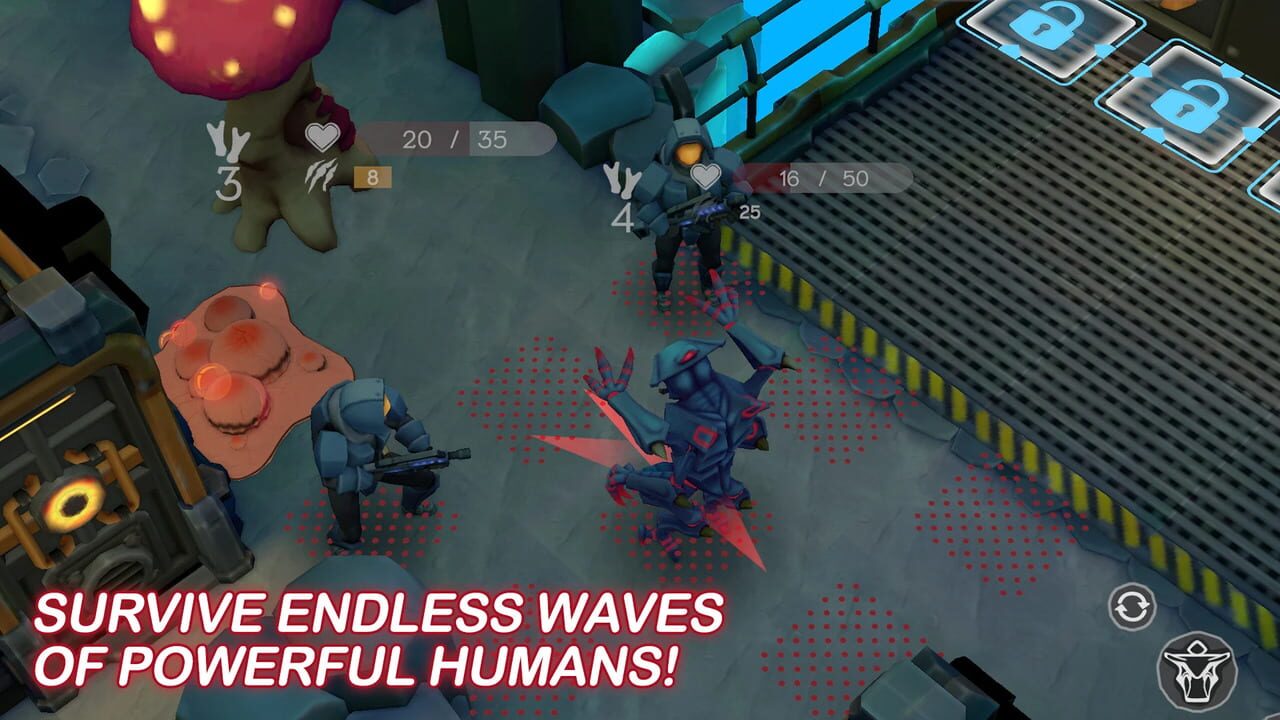 Attack of the Earthlings Mobile — Screenshot 1