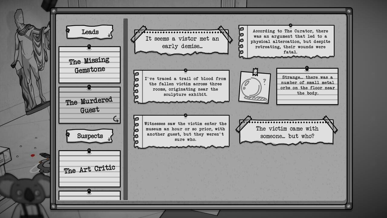 Screenshot de Feline Forensics and the Meowseum Mystery