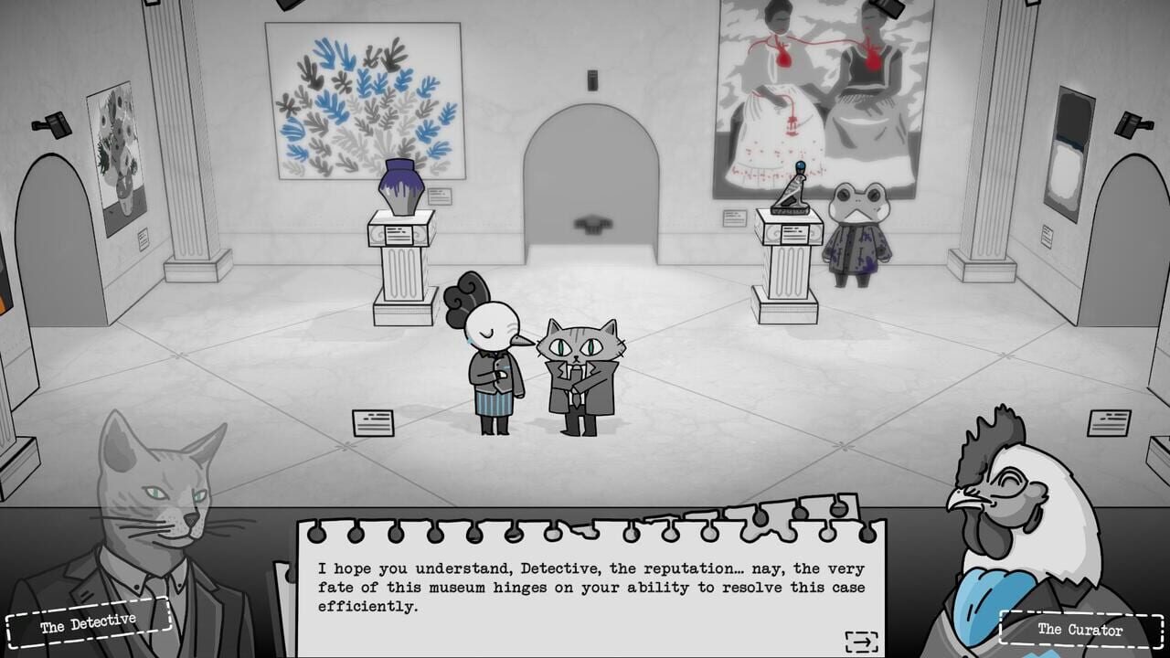 Screenshot de Feline Forensics and the Meowseum Mystery