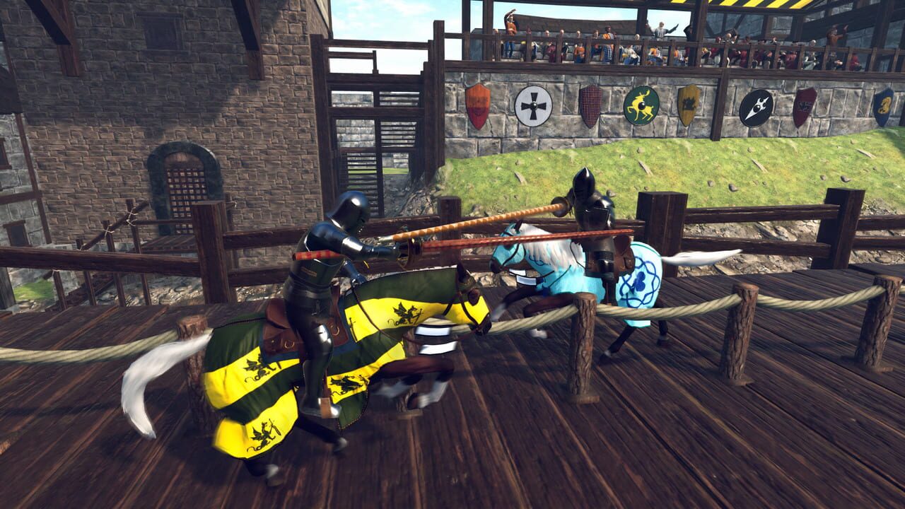 Mounted Knights Battle: Medieval Warrior Honor Simulator — Screenshot 1
