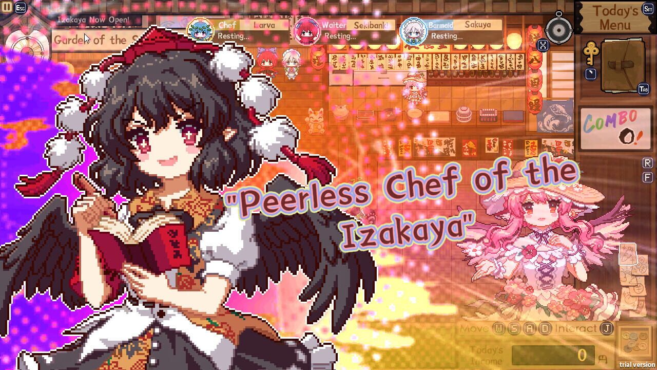 Touhou Mystia's Izakaya DLC 4 Pack: Garden of the Sun & Shining Needle Castle Image