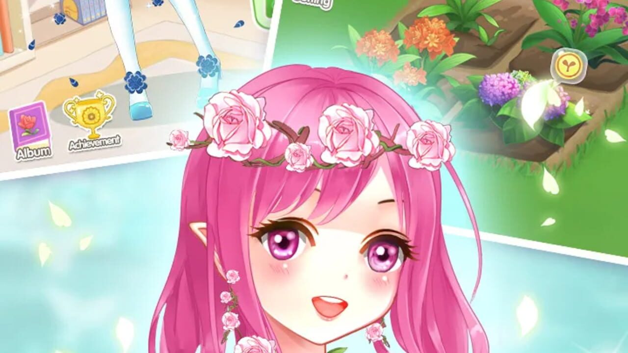 Garden Dressup Flower Princess Image