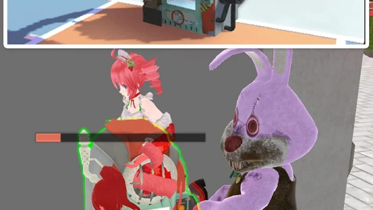 Anime School Chase Sim Screenshot 1