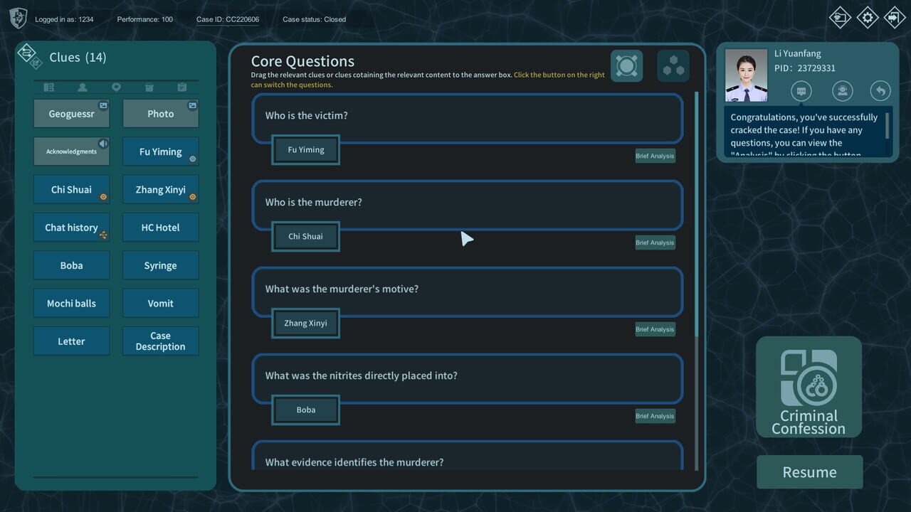 CaseCracker2 — Screenshot 3
