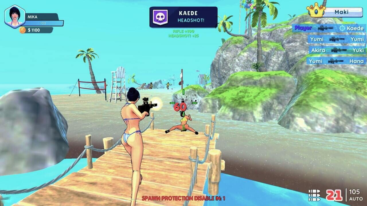 Bikini Beach: Anime Girls Assault — Screenshot 3