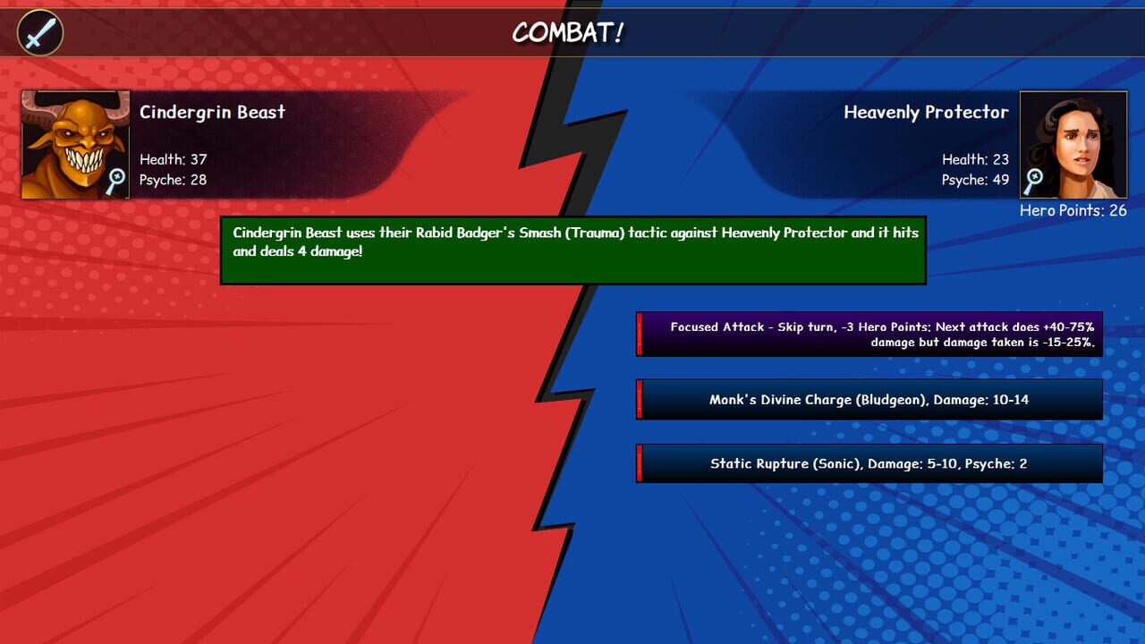 Code Of Superheroes — Screenshot 1