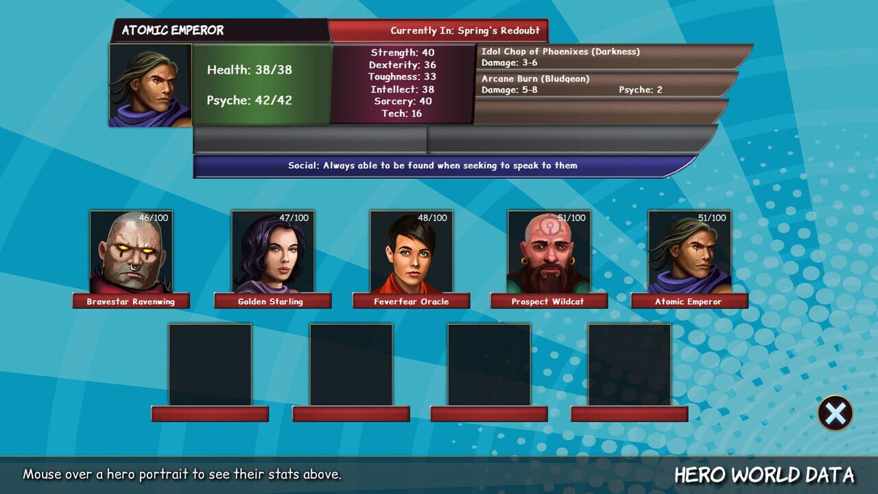 Code Of Superheroes — Screenshot 2