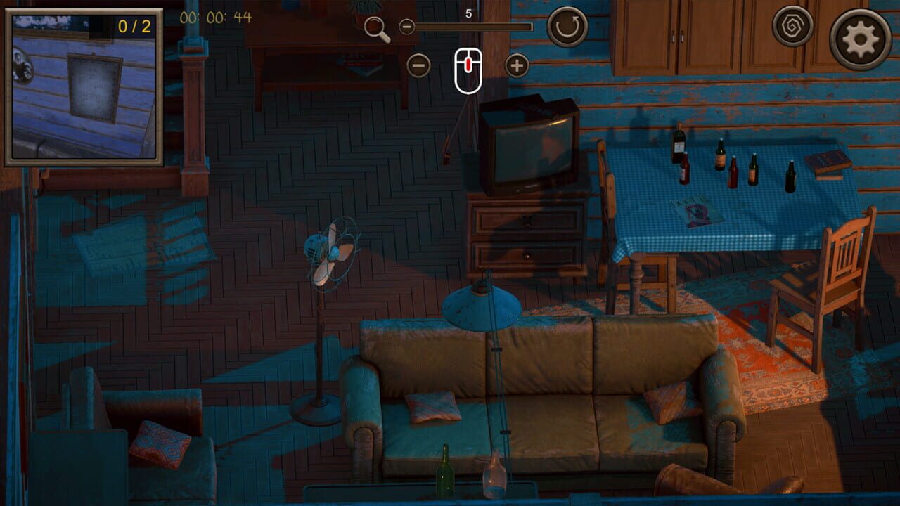 Hidden Vintage House Top-Down 3D — Screenshot 3