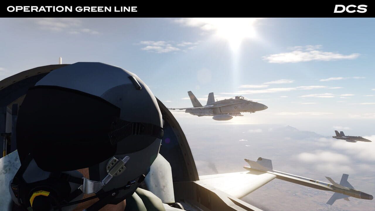 DCS World: F/A-18C Operation Green Line by BADGER633 Image