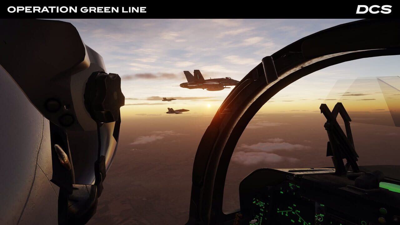 DCS World: F/A-18C Operation Green Line by BADGER633 Image