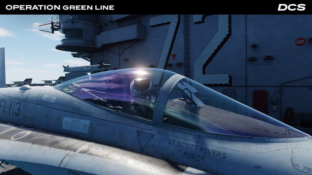 DCS World: F/A-18C Operation Green Line by BADGER633 Image